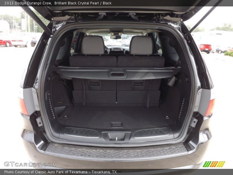 Brilliant Black Crystal Pearl / Black 2013 Dodge Durango Crew