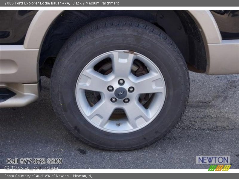 Black / Medium Parchment 2005 Ford Explorer Eddie Bauer 4x4