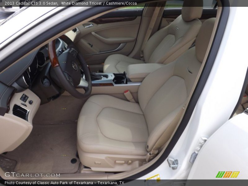 Front Seat of 2013 CTS 3.0 Sedan