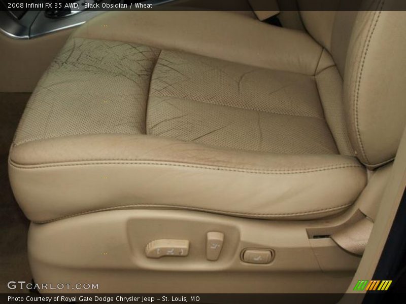 Black Obsidian / Wheat 2008 Infiniti FX 35 AWD