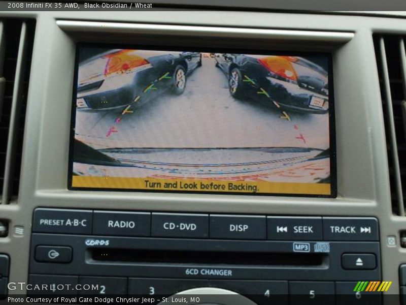 Black Obsidian / Wheat 2008 Infiniti FX 35 AWD