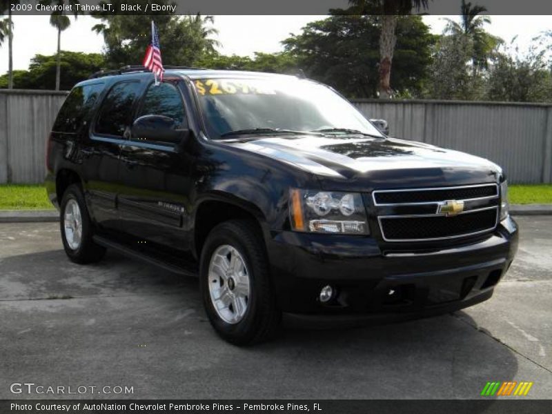 Black / Ebony 2009 Chevrolet Tahoe LT