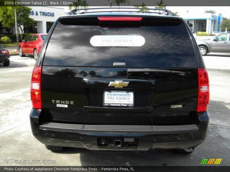 Black / Ebony 2009 Chevrolet Tahoe LT