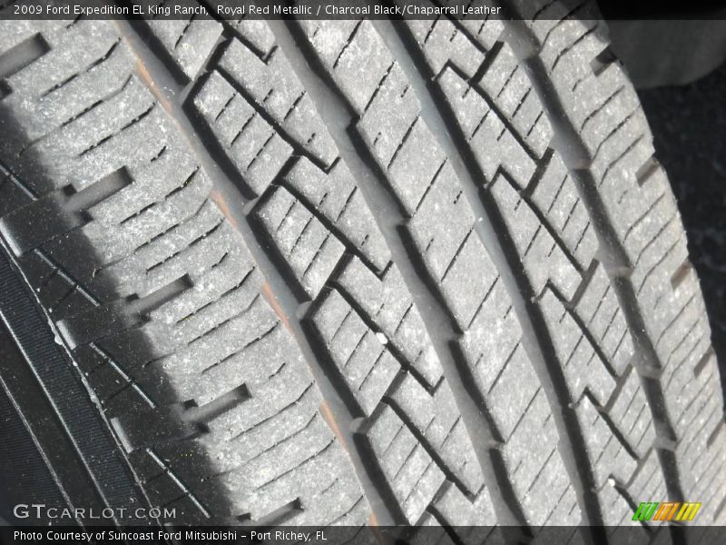 Royal Red Metallic / Charcoal Black/Chaparral Leather 2009 Ford Expedition EL King Ranch