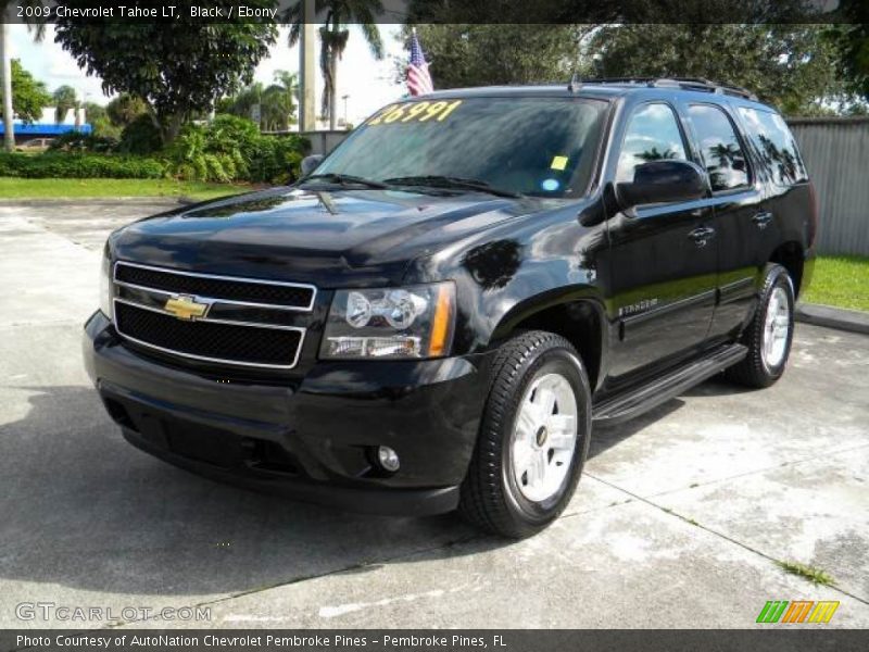 Black / Ebony 2009 Chevrolet Tahoe LT
