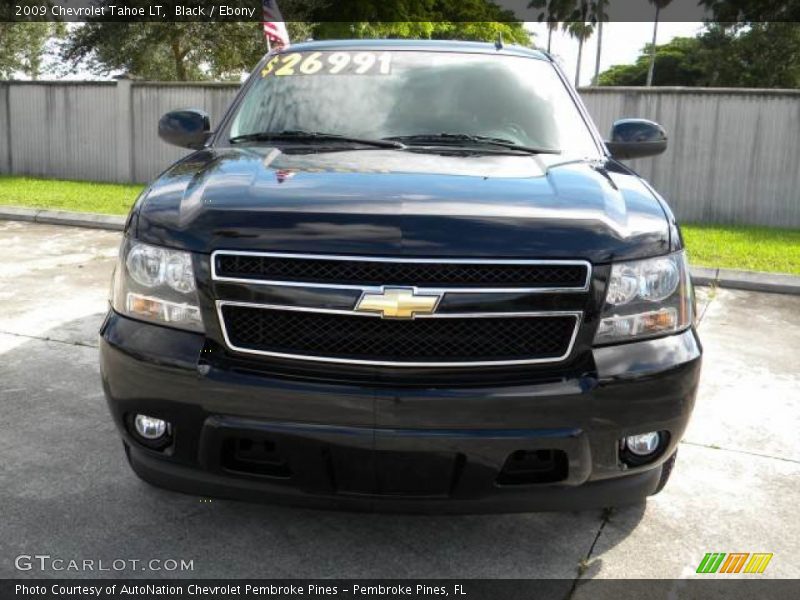 Black / Ebony 2009 Chevrolet Tahoe LT