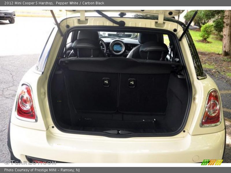 Pepper White / Carbon Black 2012 Mini Cooper S Hardtop