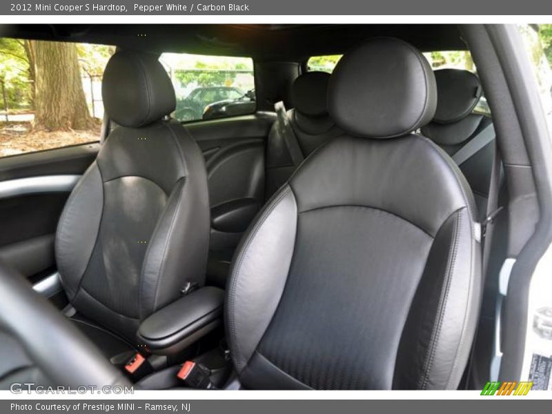 Pepper White / Carbon Black 2012 Mini Cooper S Hardtop