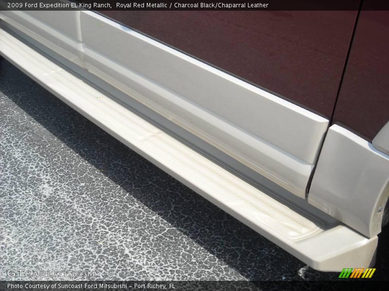 Royal Red Metallic / Charcoal Black/Chaparral Leather 2009 Ford Expedition EL King Ranch