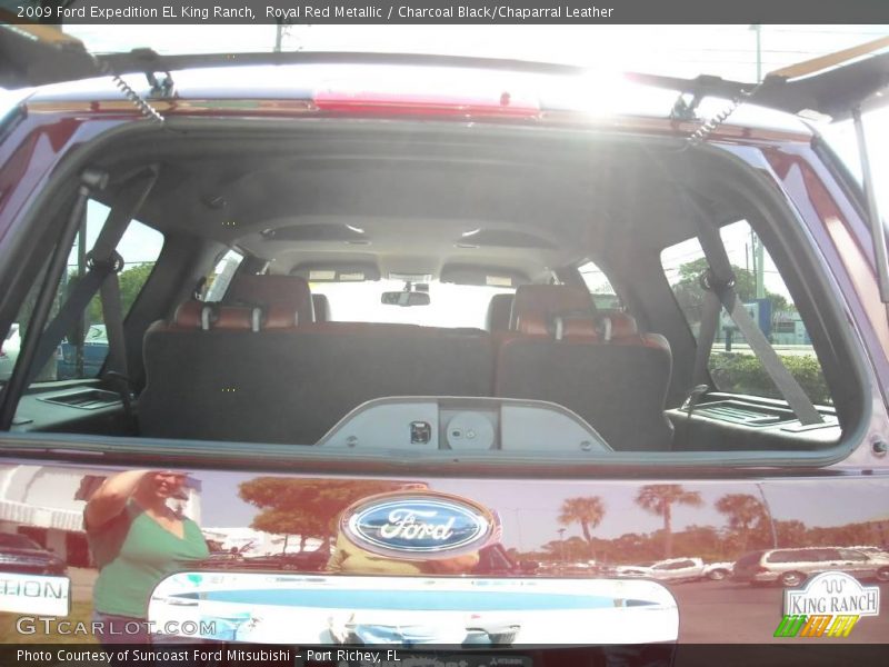 Royal Red Metallic / Charcoal Black/Chaparral Leather 2009 Ford Expedition EL King Ranch