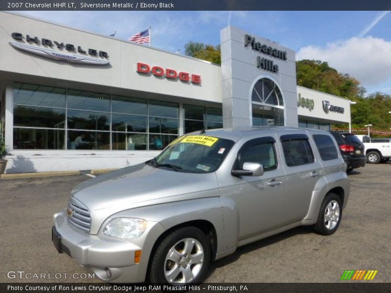 Silverstone Metallic / Ebony Black 2007 Chevrolet HHR LT