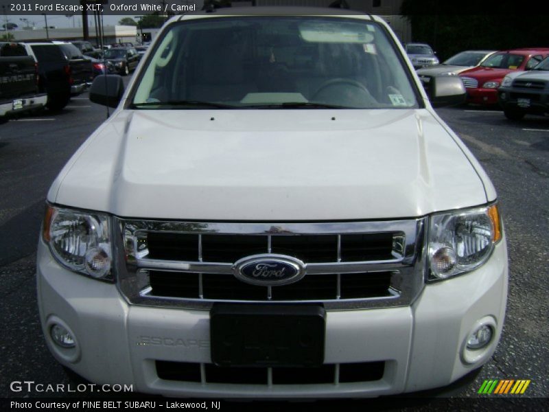 Oxford White / Camel 2011 Ford Escape XLT