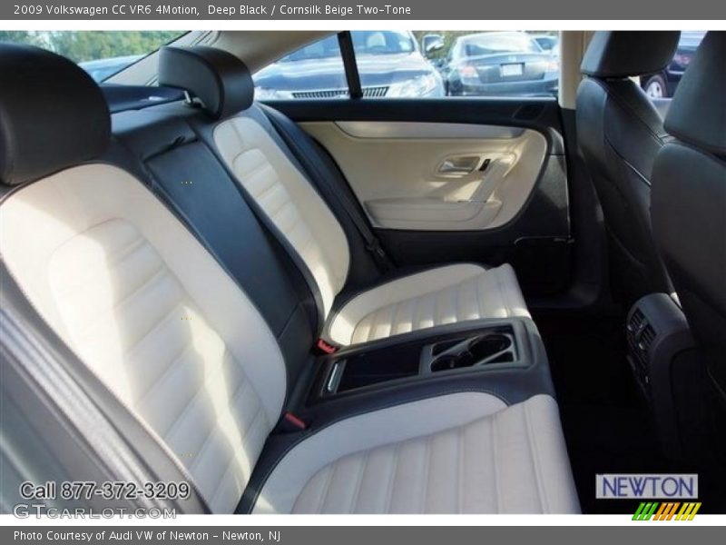 Deep Black / Cornsilk Beige Two-Tone 2009 Volkswagen CC VR6 4Motion