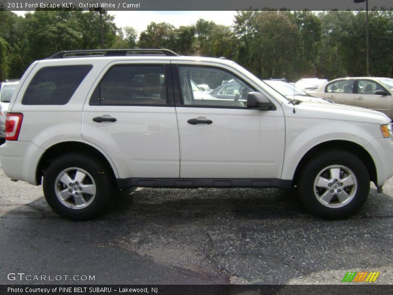 Oxford White / Camel 2011 Ford Escape XLT