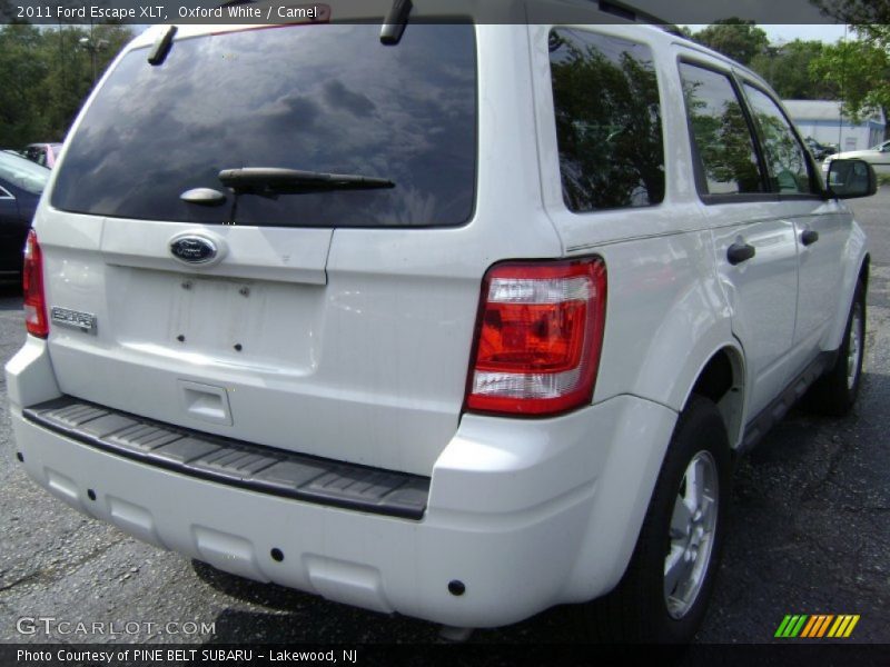 Oxford White / Camel 2011 Ford Escape XLT