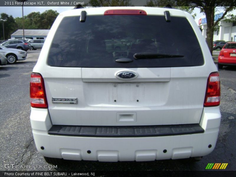 Oxford White / Camel 2011 Ford Escape XLT