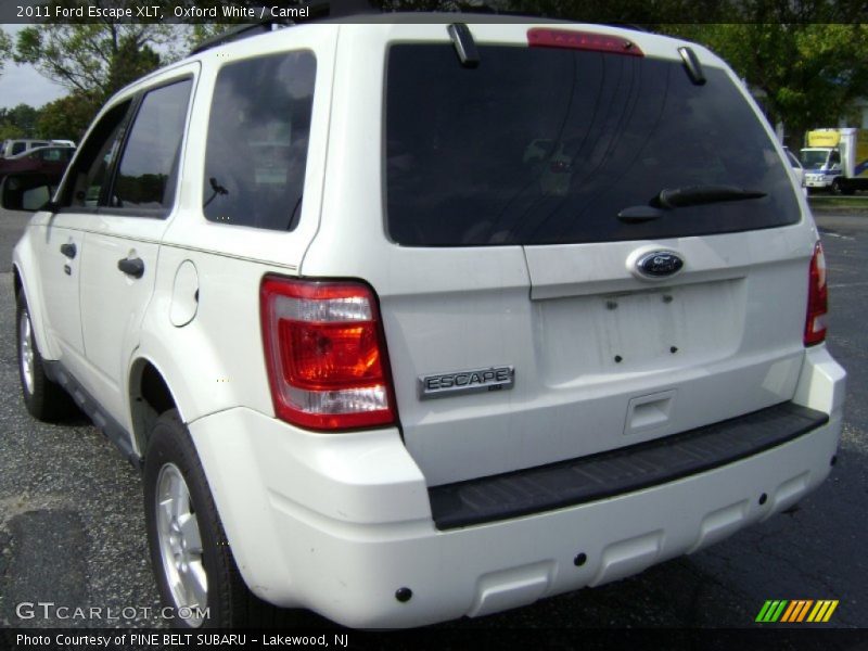 Oxford White / Camel 2011 Ford Escape XLT
