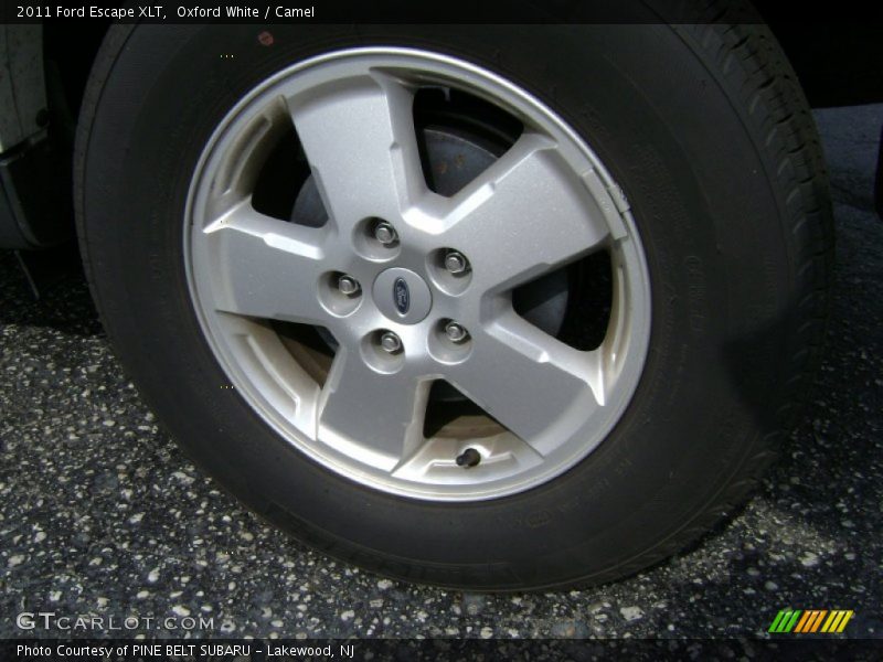 Oxford White / Camel 2011 Ford Escape XLT