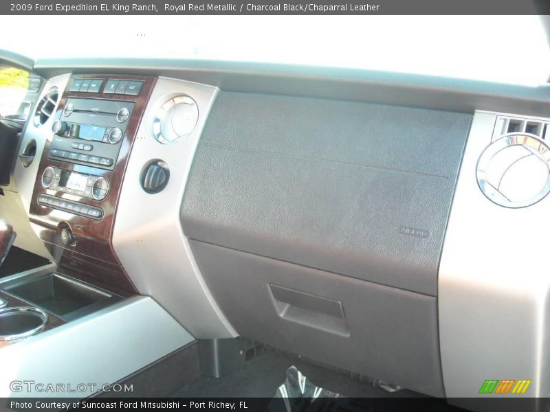 Royal Red Metallic / Charcoal Black/Chaparral Leather 2009 Ford Expedition EL King Ranch