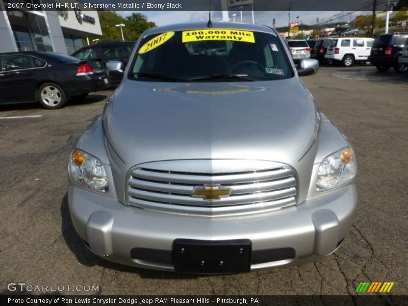 Silverstone Metallic / Ebony Black 2007 Chevrolet HHR LT