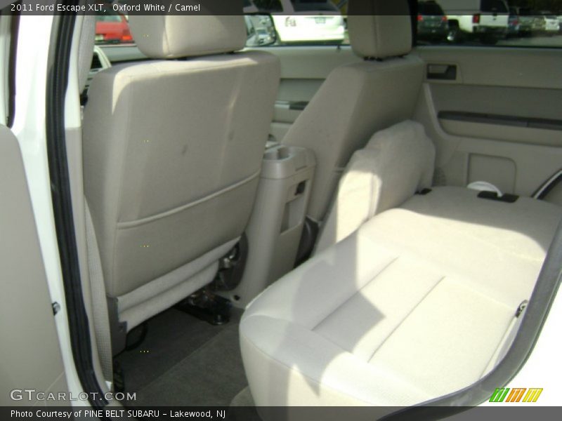 Oxford White / Camel 2011 Ford Escape XLT