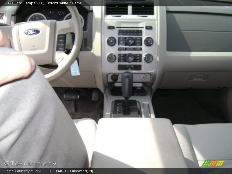 Oxford White / Camel 2011 Ford Escape XLT