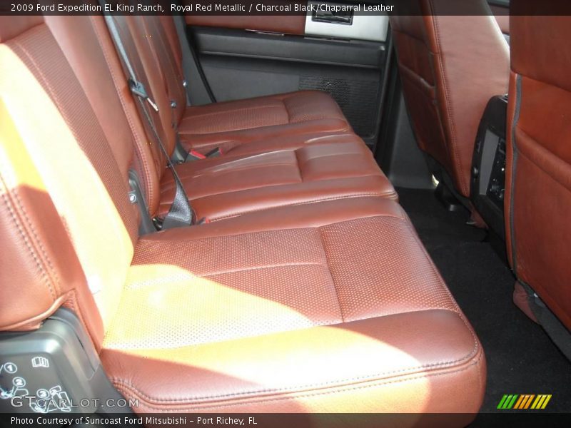 Royal Red Metallic / Charcoal Black/Chaparral Leather 2009 Ford Expedition EL King Ranch