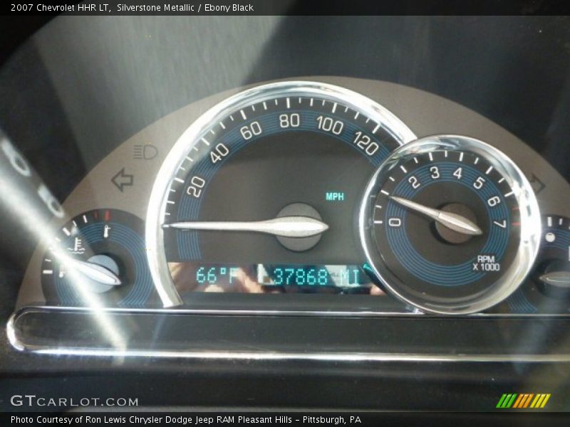 Silverstone Metallic / Ebony Black 2007 Chevrolet HHR LT