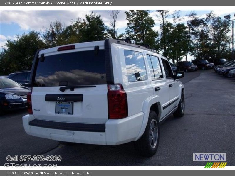 Stone White / Medium Slate Gray 2006 Jeep Commander 4x4