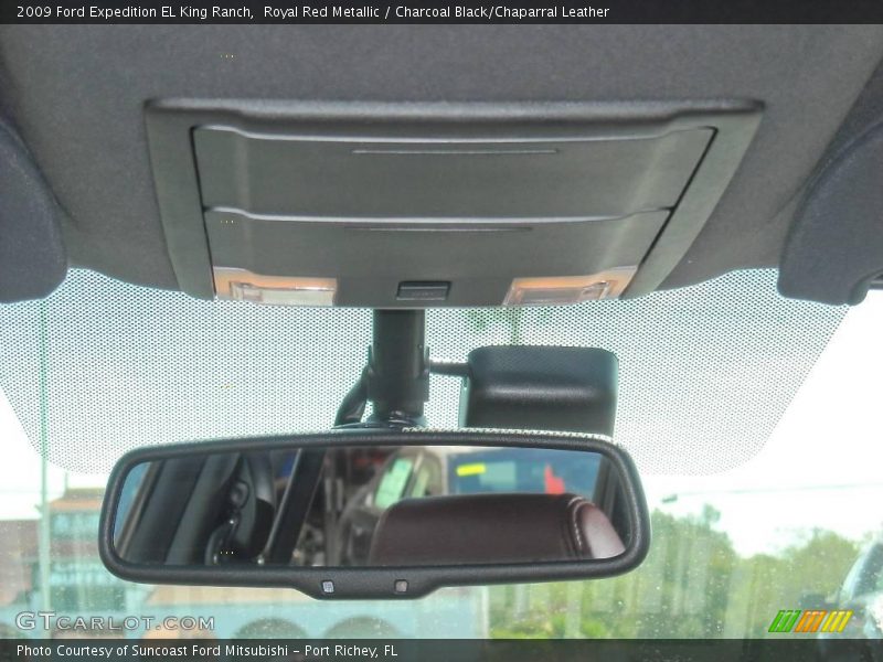 Royal Red Metallic / Charcoal Black/Chaparral Leather 2009 Ford Expedition EL King Ranch