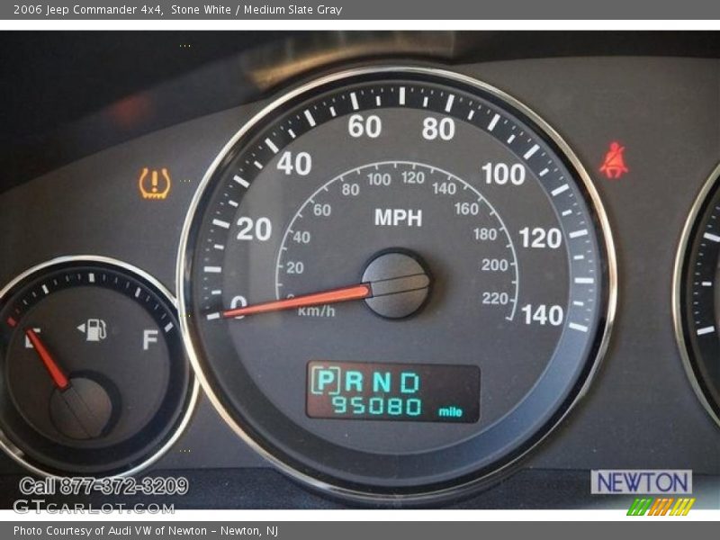 Stone White / Medium Slate Gray 2006 Jeep Commander 4x4