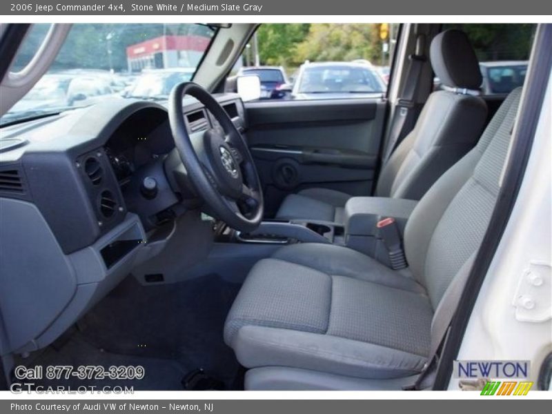 Stone White / Medium Slate Gray 2006 Jeep Commander 4x4