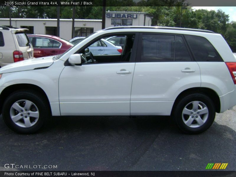 White Pearl / Black 2006 Suzuki Grand Vitara 4x4