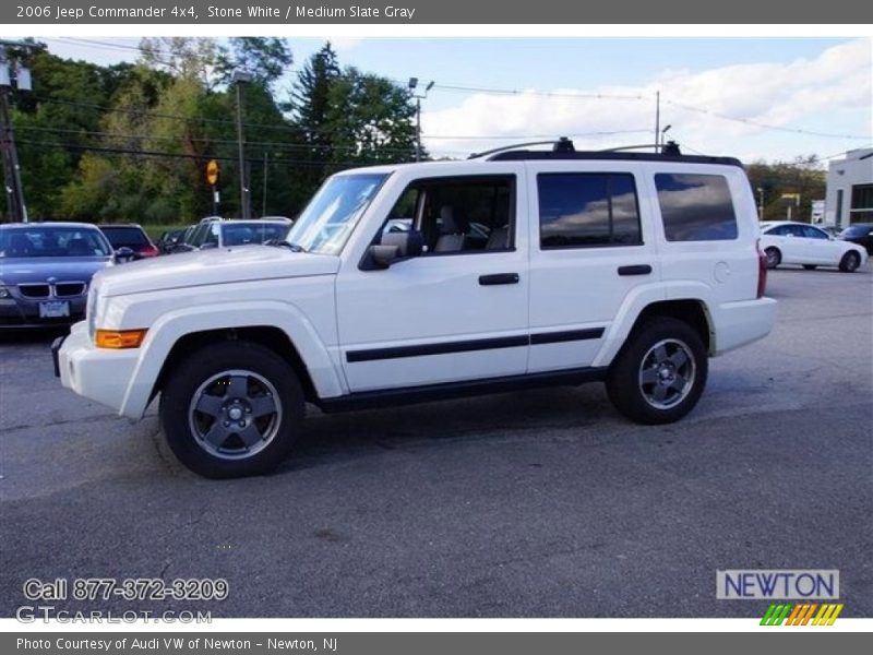 Stone White / Medium Slate Gray 2006 Jeep Commander 4x4