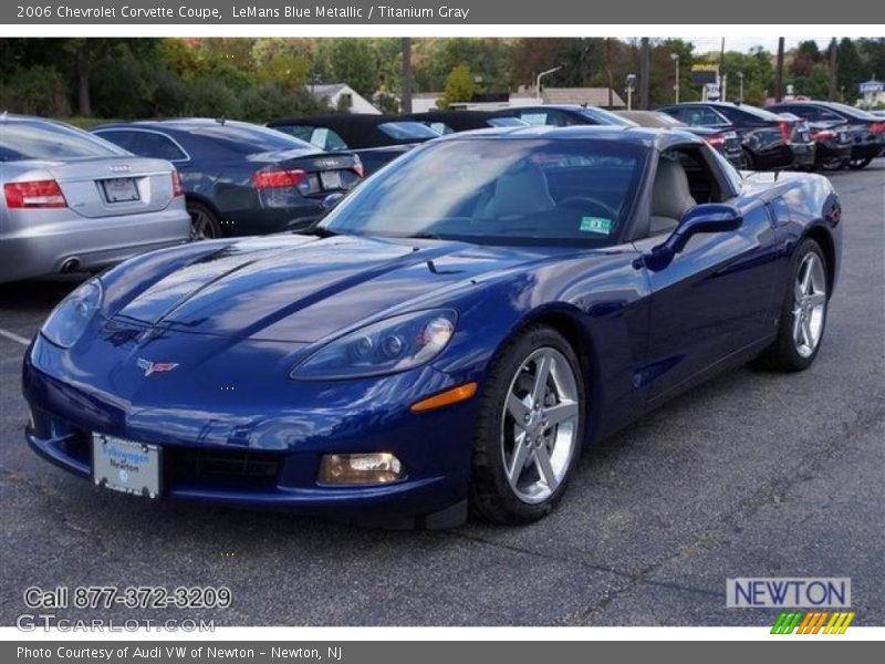 LeMans Blue Metallic / Titanium Gray 2006 Chevrolet Corvette Coupe