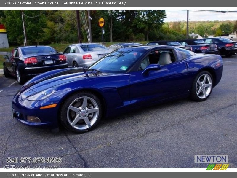 LeMans Blue Metallic / Titanium Gray 2006 Chevrolet Corvette Coupe