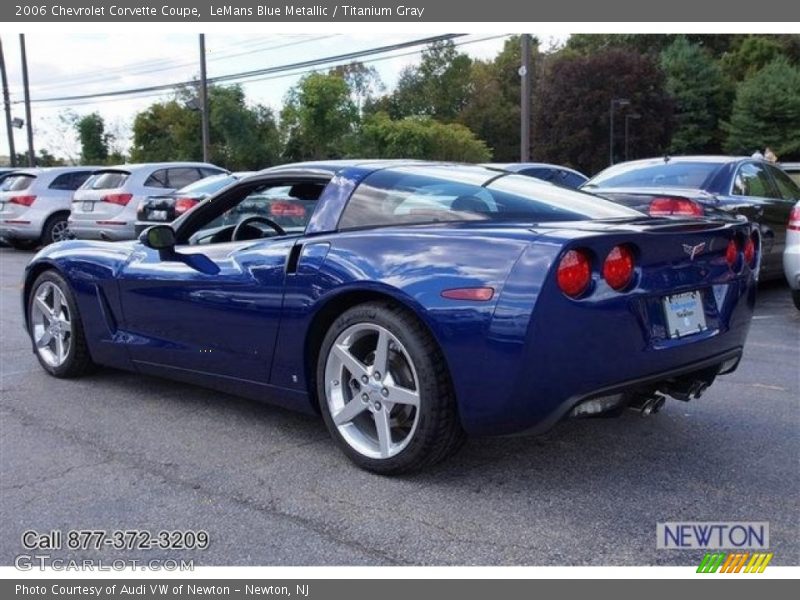 LeMans Blue Metallic / Titanium Gray 2006 Chevrolet Corvette Coupe