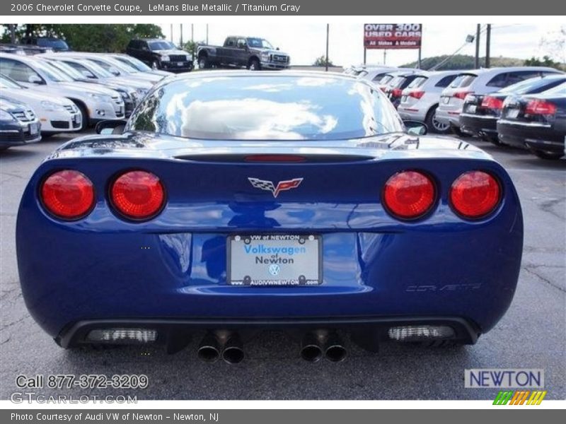 LeMans Blue Metallic / Titanium Gray 2006 Chevrolet Corvette Coupe