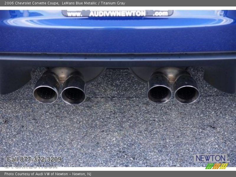 LeMans Blue Metallic / Titanium Gray 2006 Chevrolet Corvette Coupe