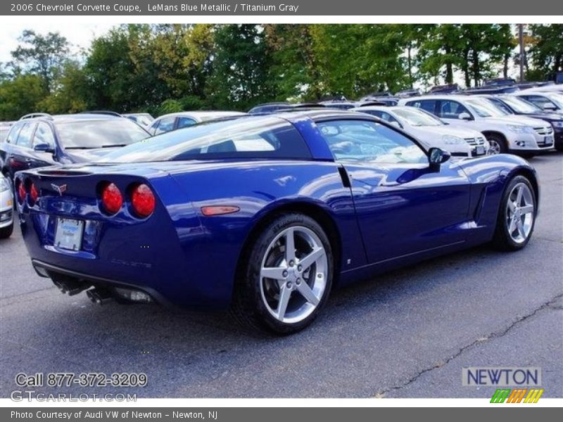 LeMans Blue Metallic / Titanium Gray 2006 Chevrolet Corvette Coupe