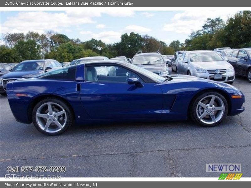 LeMans Blue Metallic / Titanium Gray 2006 Chevrolet Corvette Coupe