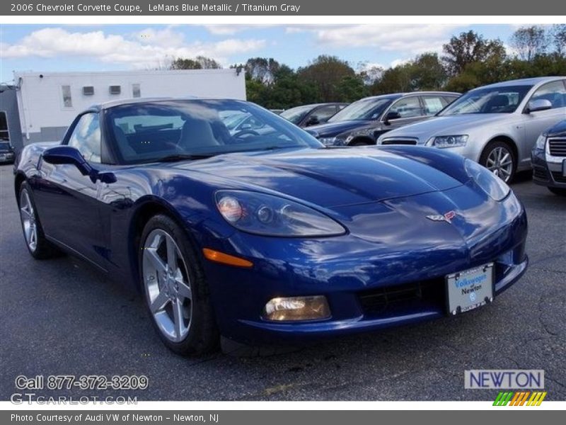 LeMans Blue Metallic / Titanium Gray 2006 Chevrolet Corvette Coupe