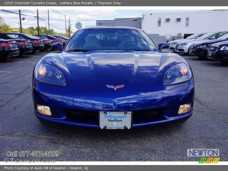 LeMans Blue Metallic / Titanium Gray 2006 Chevrolet Corvette Coupe