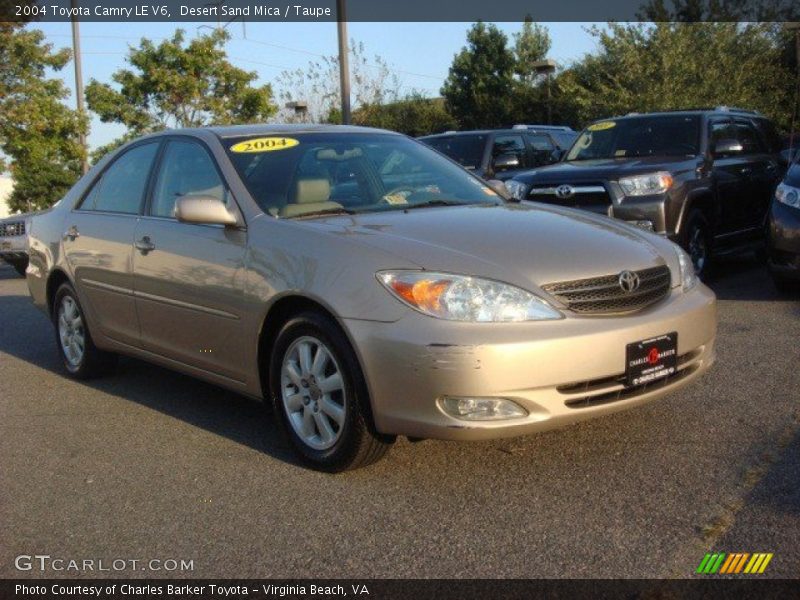 Desert Sand Mica / Taupe 2004 Toyota Camry LE V6