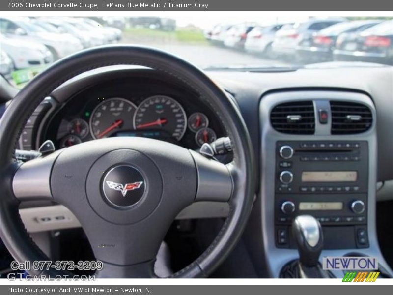 LeMans Blue Metallic / Titanium Gray 2006 Chevrolet Corvette Coupe