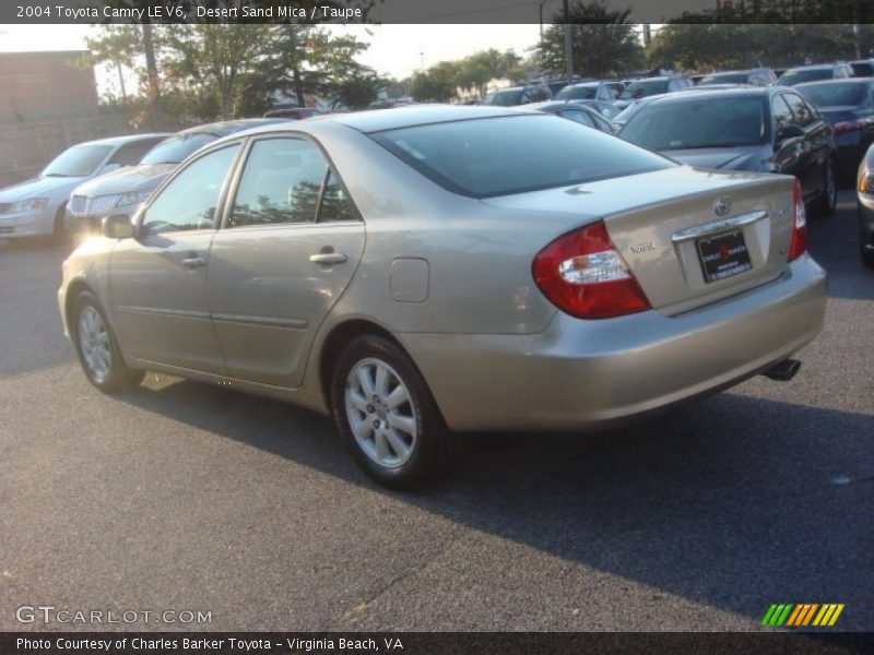 Desert Sand Mica / Taupe 2004 Toyota Camry LE V6