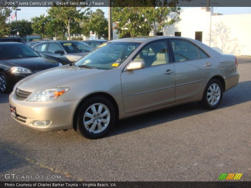 Desert Sand Mica / Taupe 2004 Toyota Camry LE V6