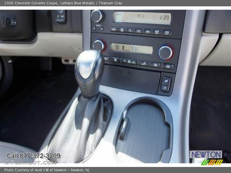 LeMans Blue Metallic / Titanium Gray 2006 Chevrolet Corvette Coupe