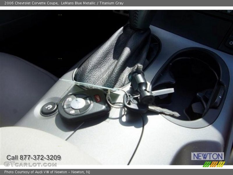 LeMans Blue Metallic / Titanium Gray 2006 Chevrolet Corvette Coupe
