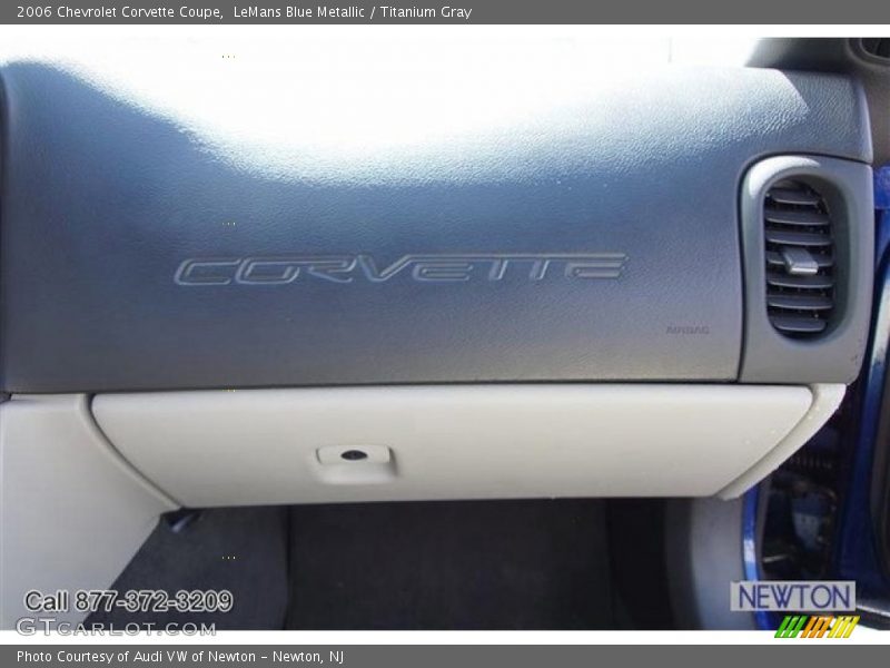LeMans Blue Metallic / Titanium Gray 2006 Chevrolet Corvette Coupe